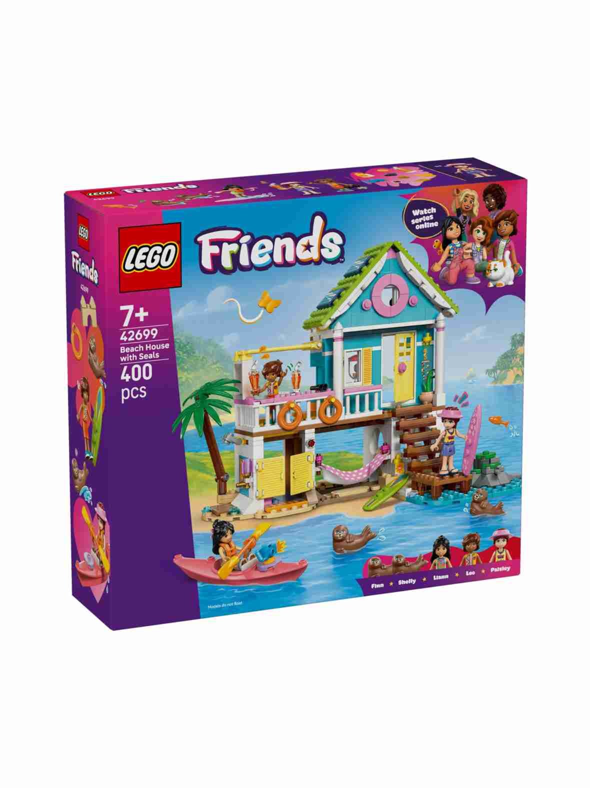 Lego friends rantahuvila ja hylkeet 42699