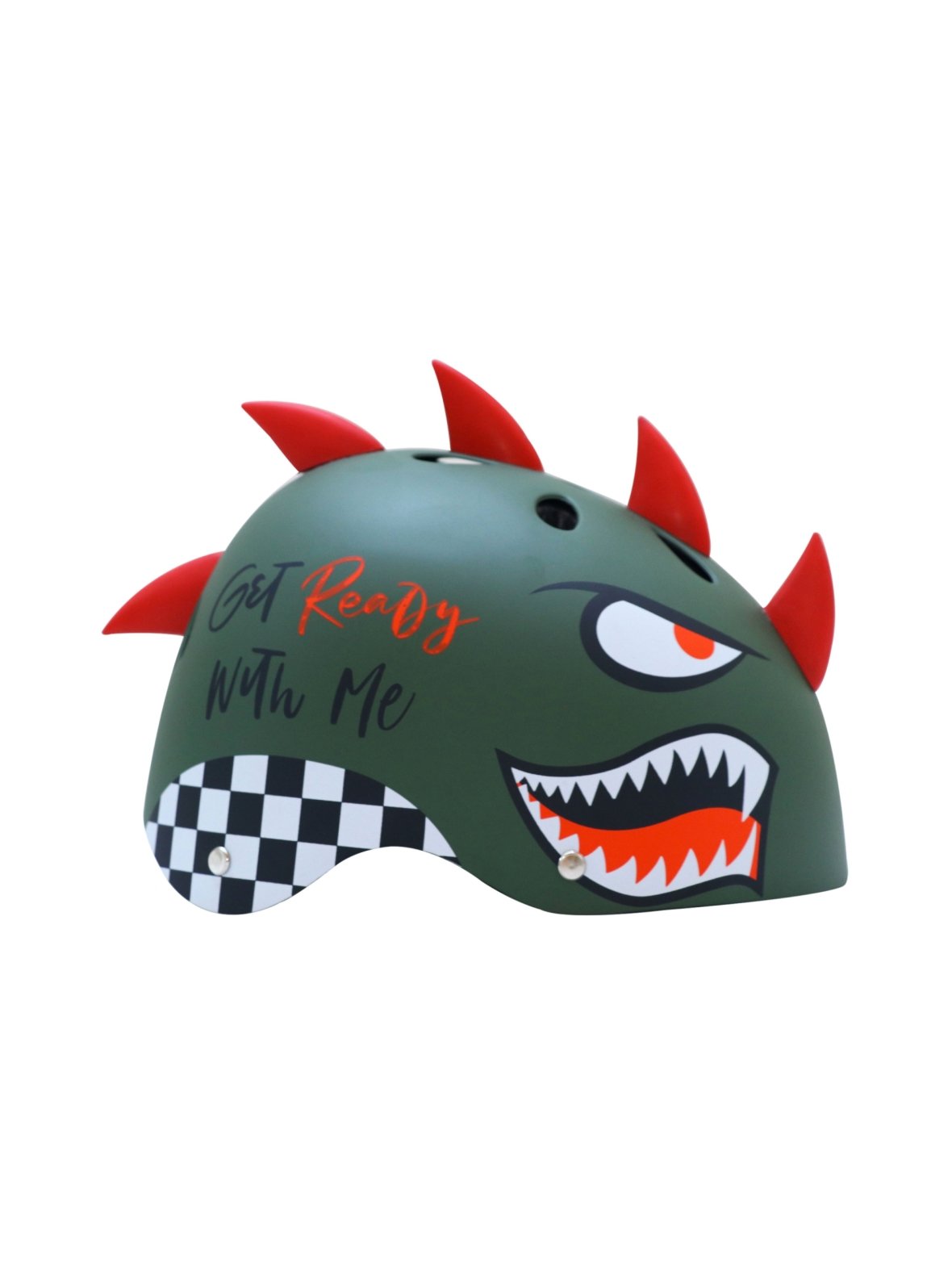 Kypärä shark – maastonvihreä, matta, koko s 52–54 cm