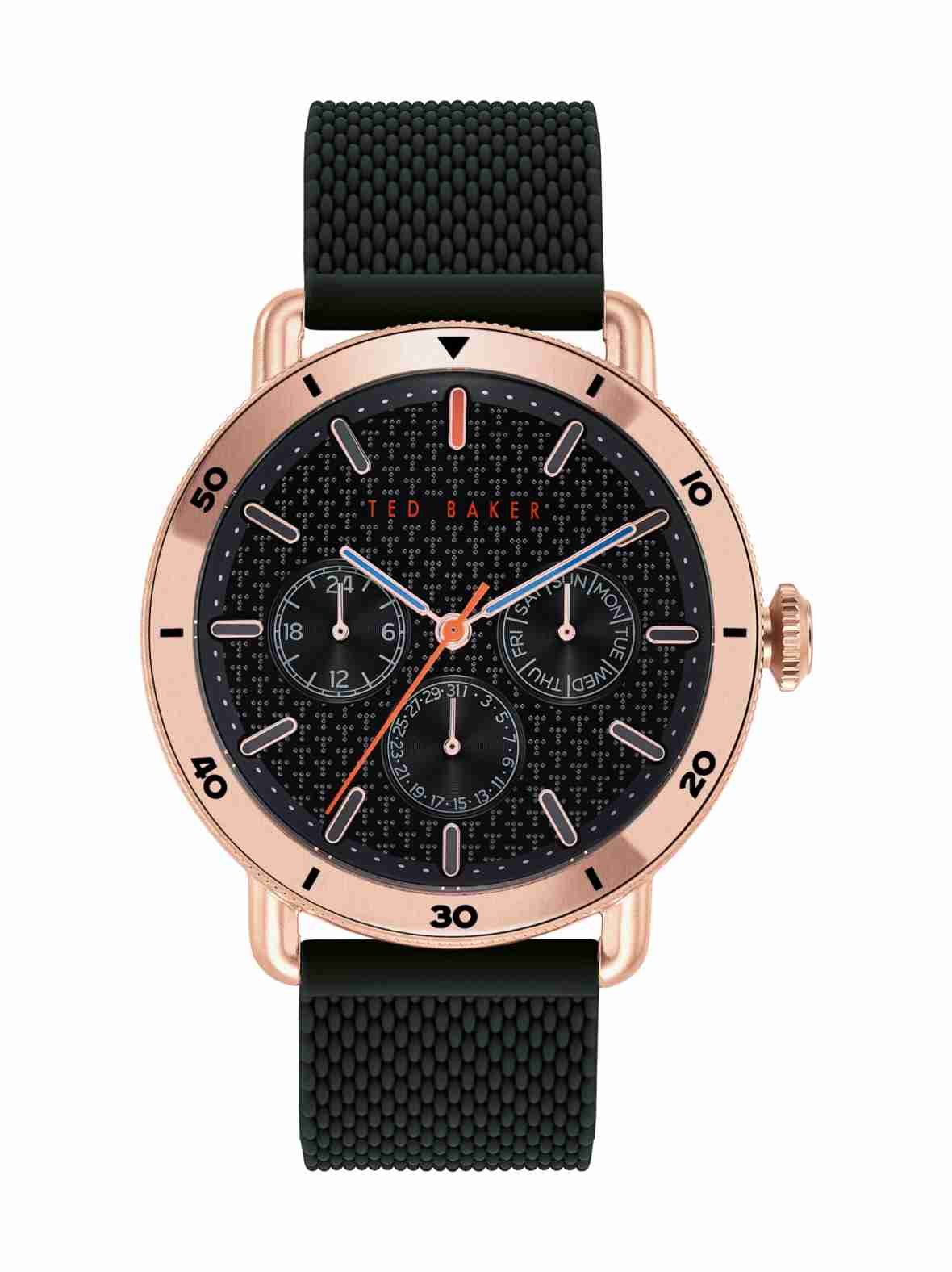 Magarit 46mm -rannekello, silikoni ranneke