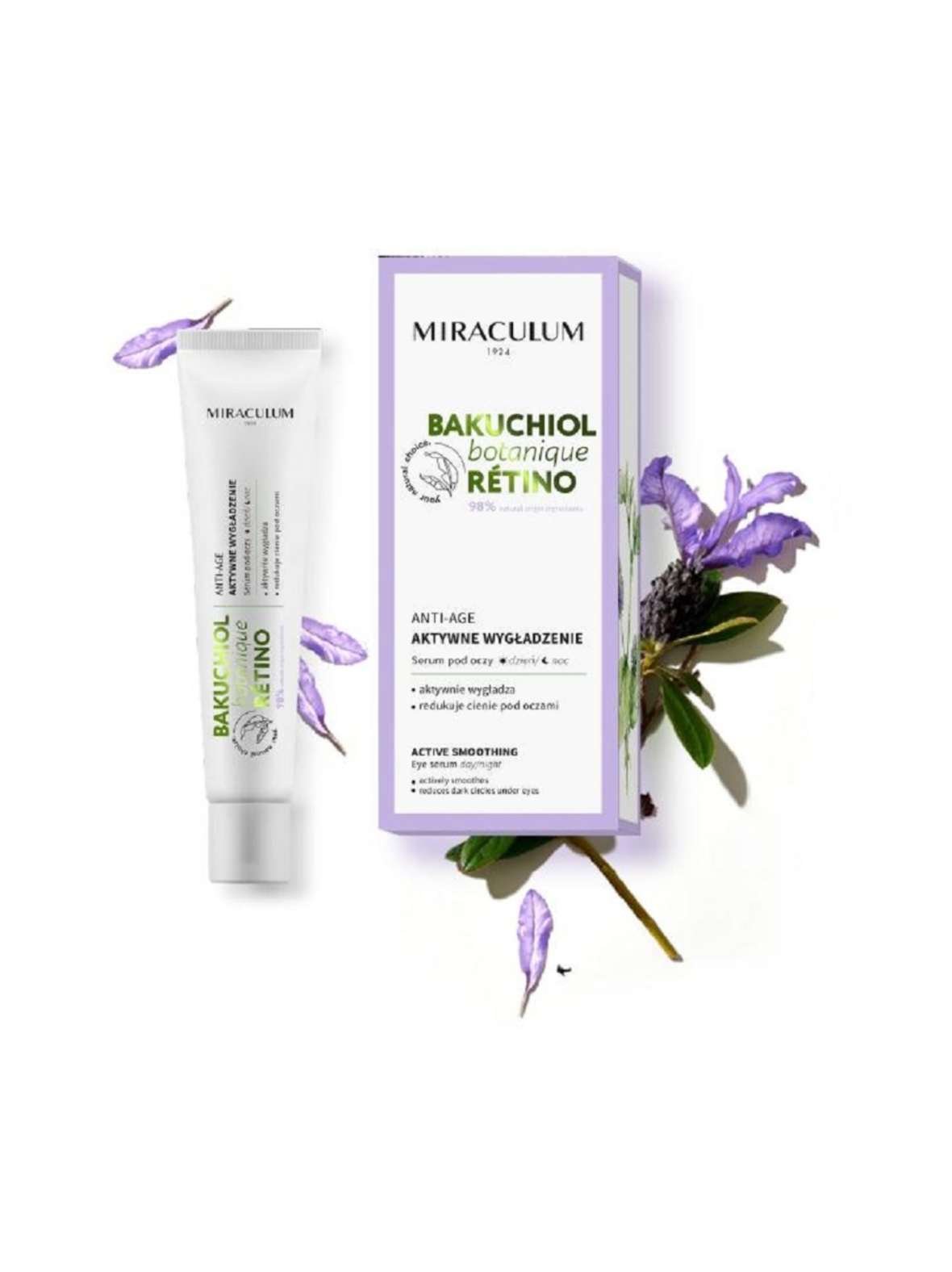 Bakuchiol anti-age active smoothing eye serum -silottava silmänympärysseerumi 20ml