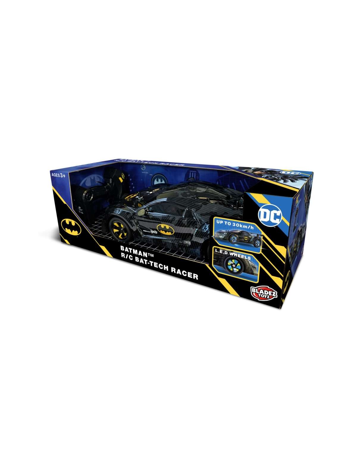 Batman kauko-ohjattava auto bat-tech racer 1:10