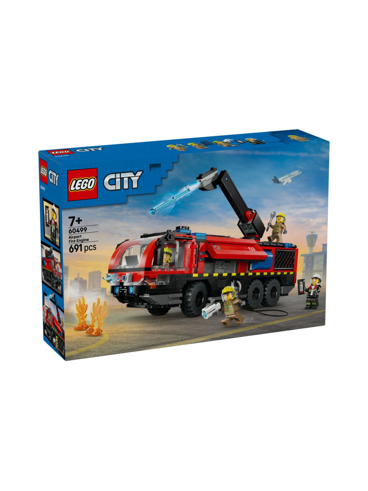 Lego city lentokentän paloauto 60499
