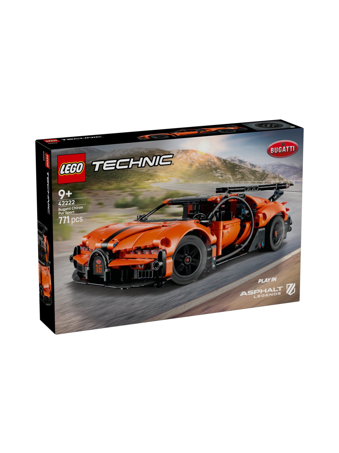 Lego technic bugatti chiron pur sport ‑hyperauto 42222