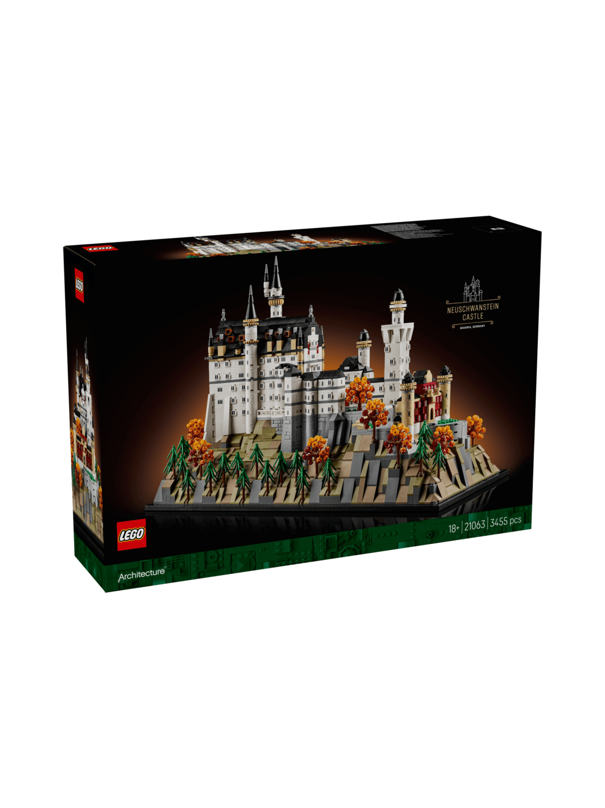 Lego architecture neuschwansteinin linna 21063