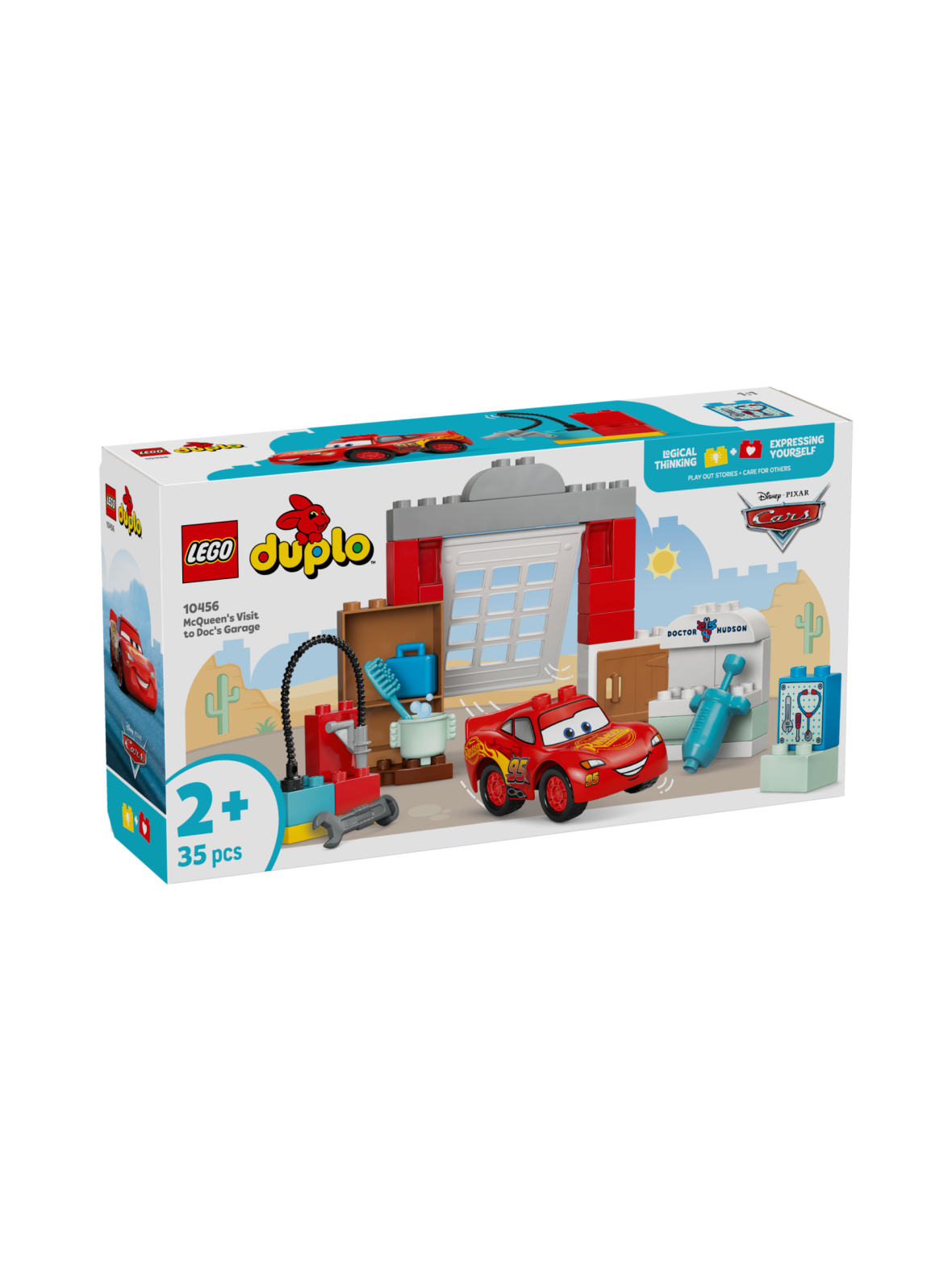 Lego duplo disney tm mcqueenin vierailu docin tallilla 10456