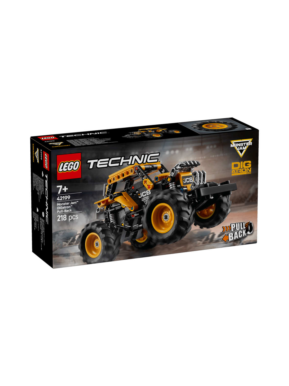 Lego technic monster jam digatron ‑vetomoottoriauto 42199