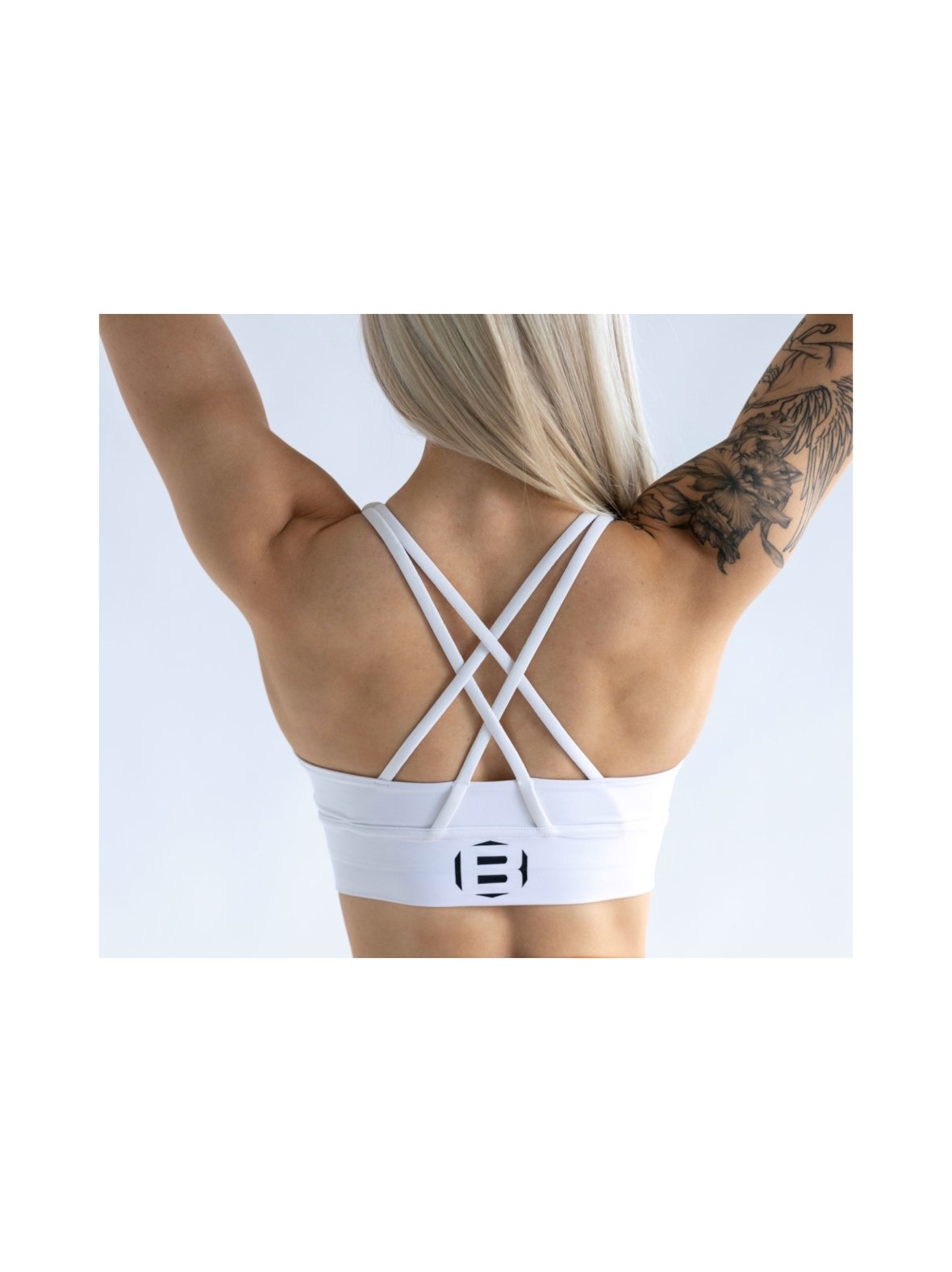 Cross shape -top pure white