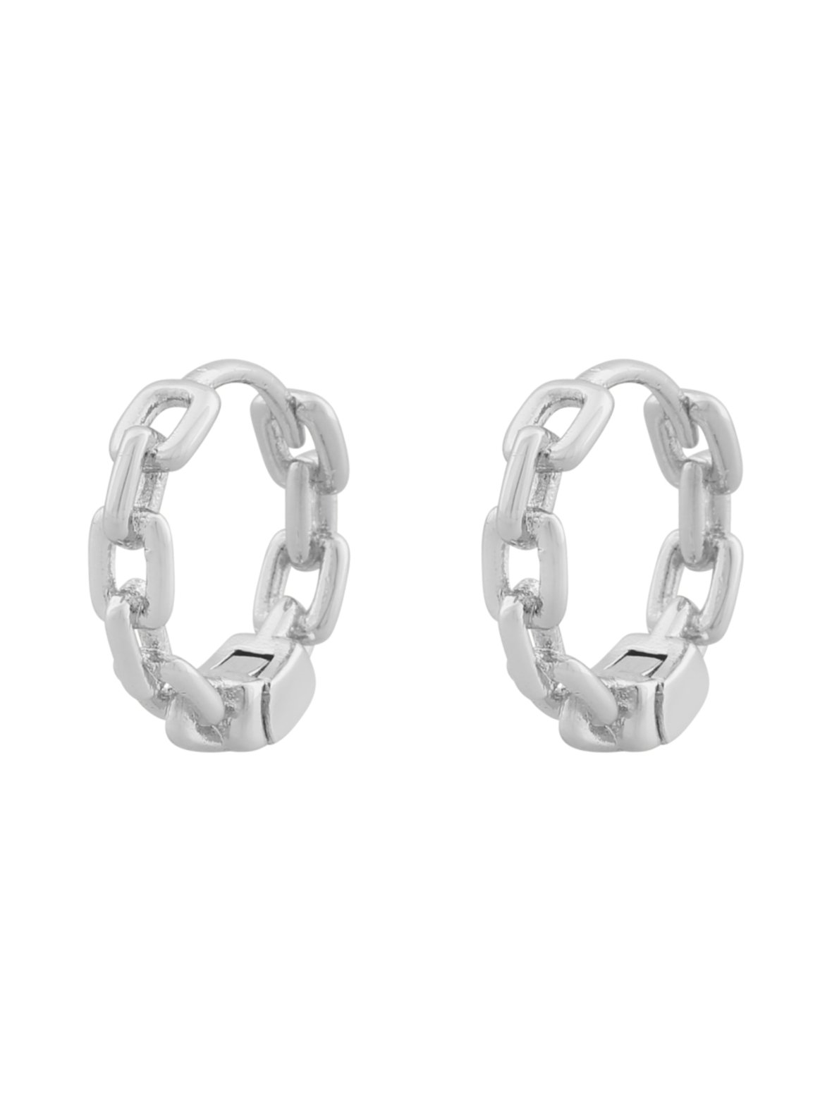 Dublin small chain ring ear plain s