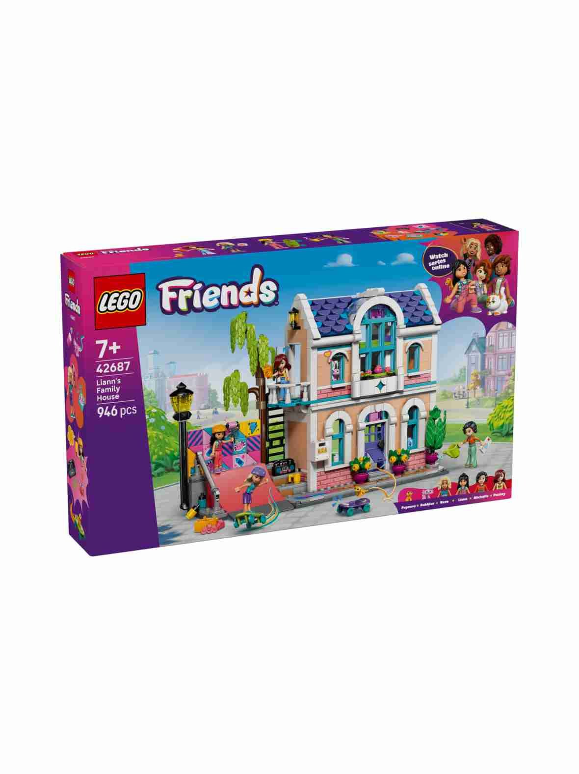 Lego friends liannin perheen talo 42687