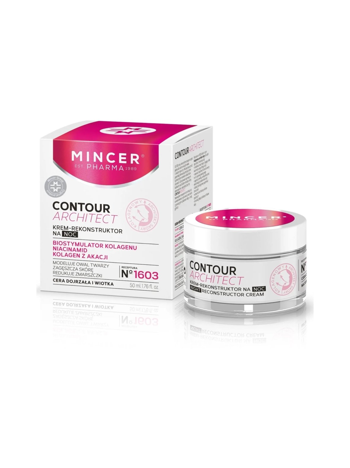 Contour architect night reconstructor cream -yövoide 50ml