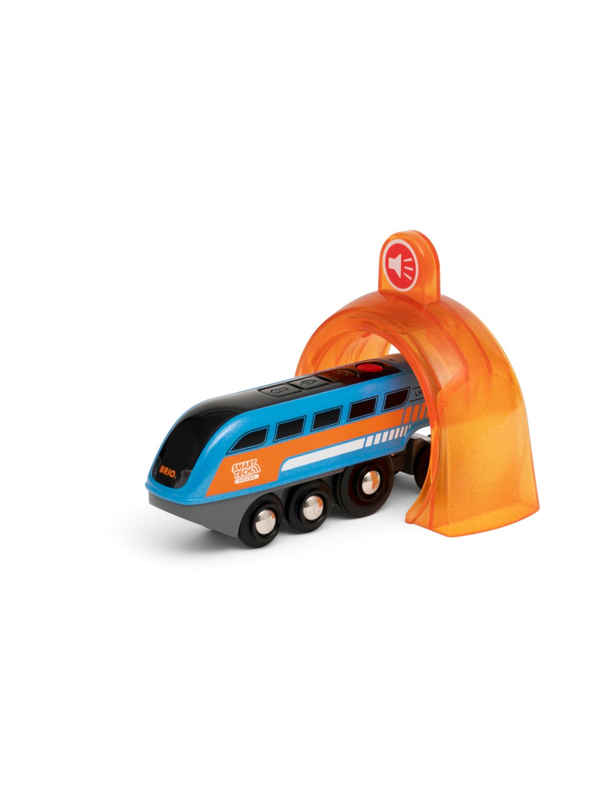 Brio world smart tech sound äänittävä juna ja tunnelt
