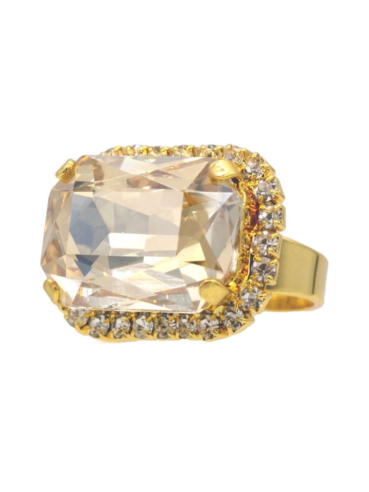 Dazzle sormus champagne