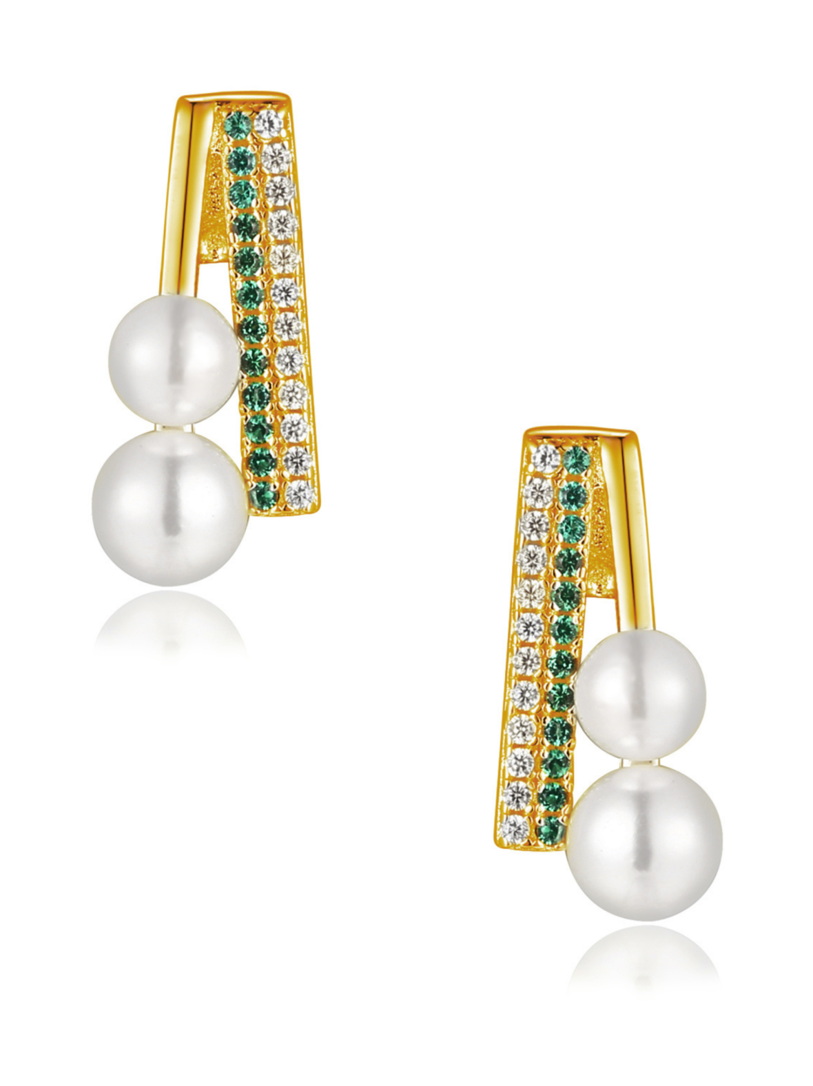 Emerald gold - korvakorut