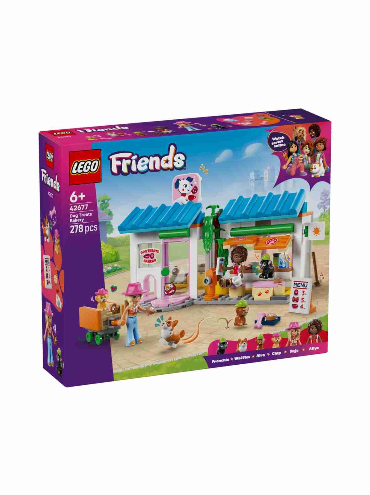 Lego friends koiranherkkuleipomo 42677