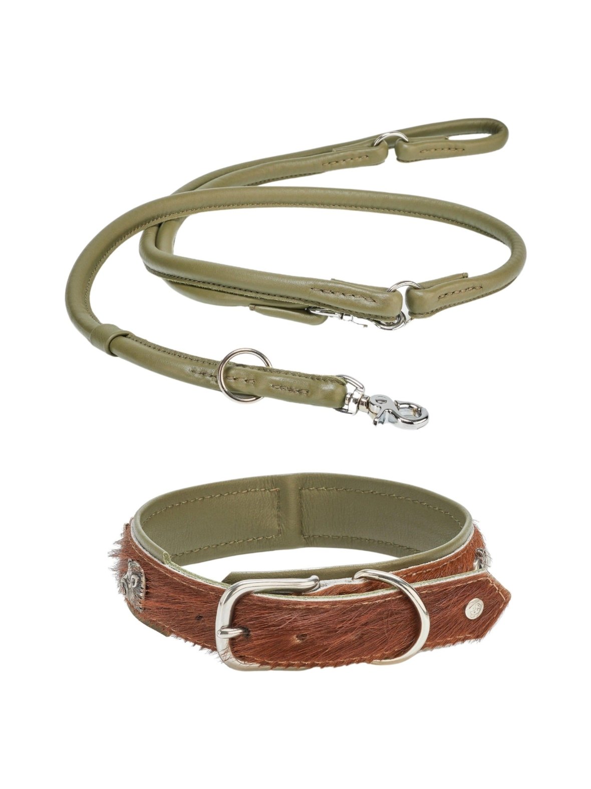 Bavaria kaulapanta ja hihna - ruskea & vihreä