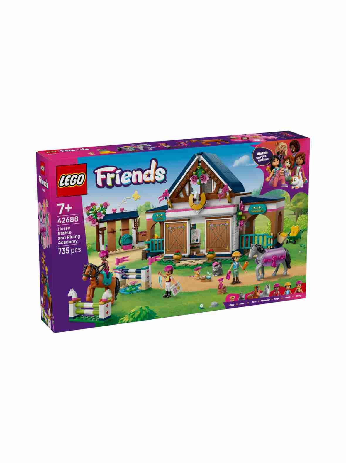 Lego friends hevostalli ja ratsastuskoulu 42688