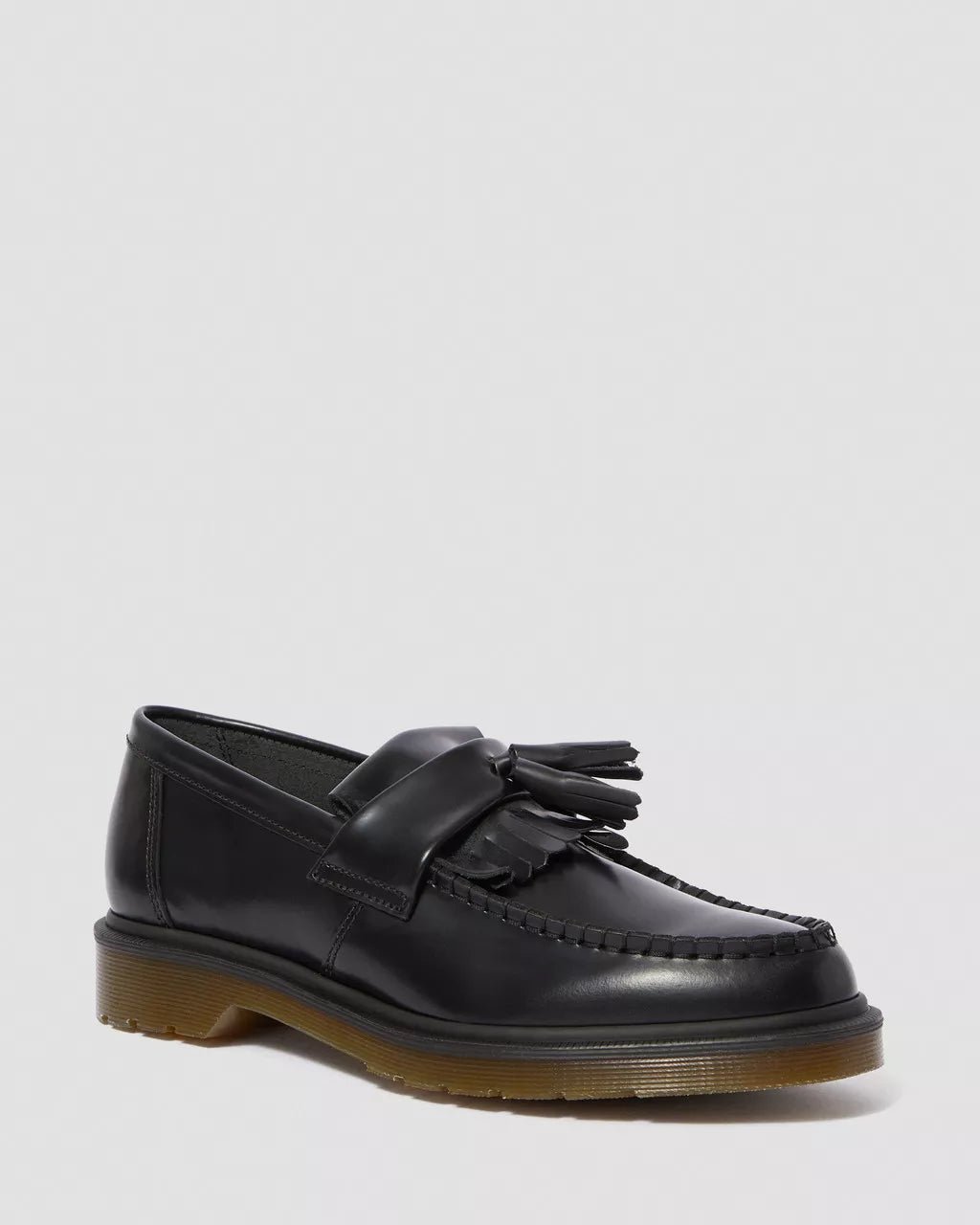Dr. Martens miesten loaferit Adrian Tassel Loafer Mono Black Smooth, musta