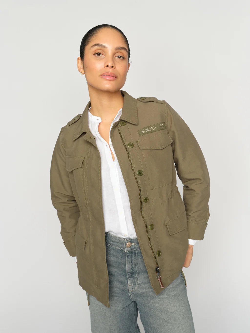 Mos Mosh naisten takki Tinsley Fredric Jacket, khaki