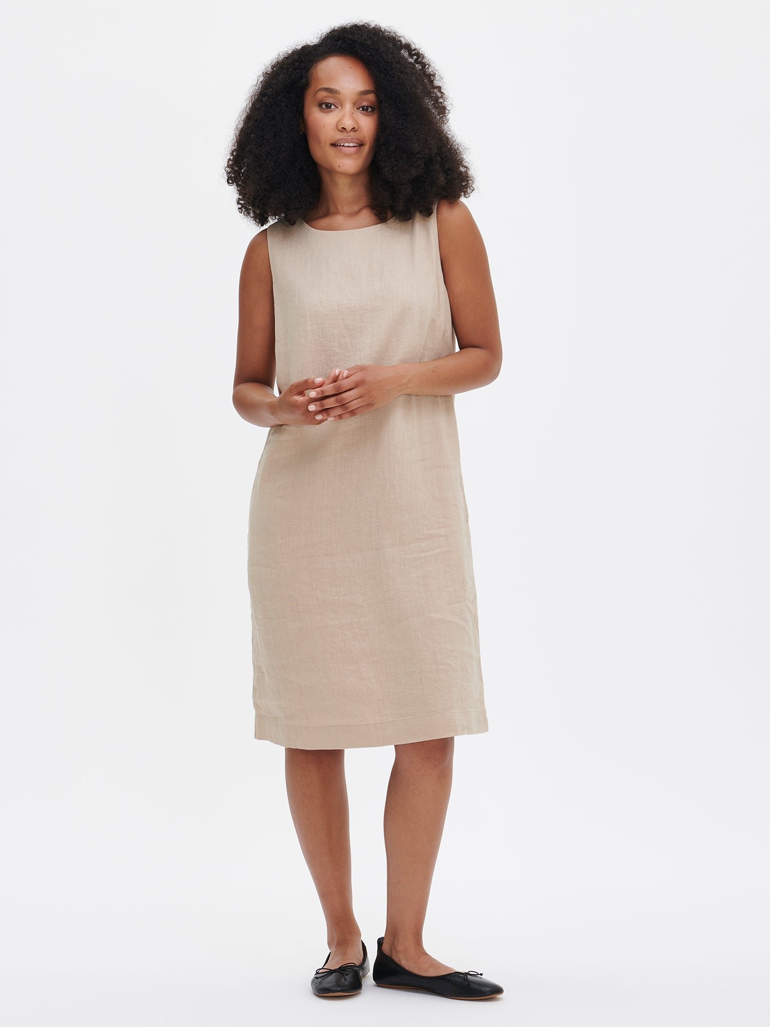 Nanso LUOTO pellavamekko - beige