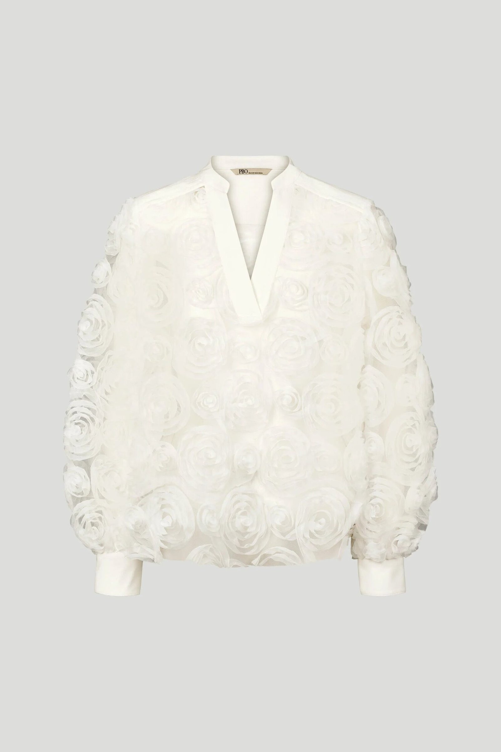 Philosophy Blues Original naisten pusero CIRCLE BLOUSE, valkoinen