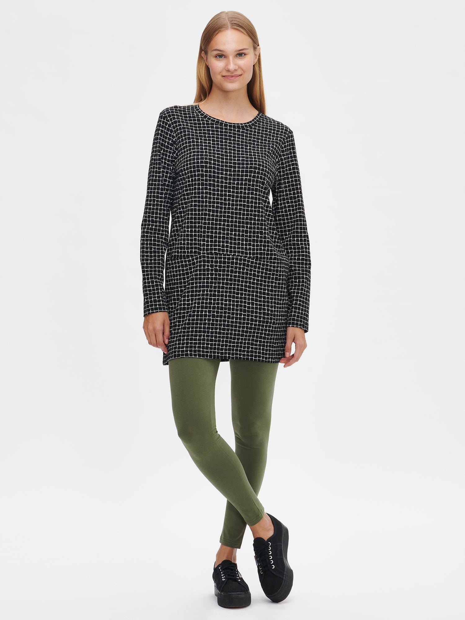 Nanso MOSAIIKKI tunika - musta