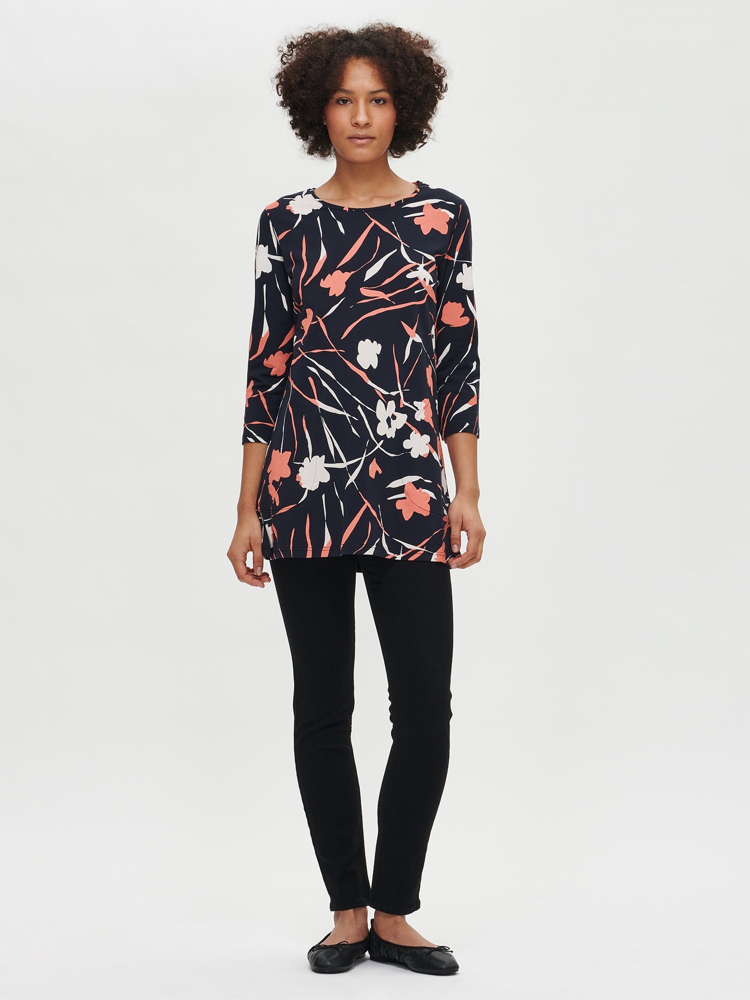 Nanso LAUKKA tunika - tummansininen