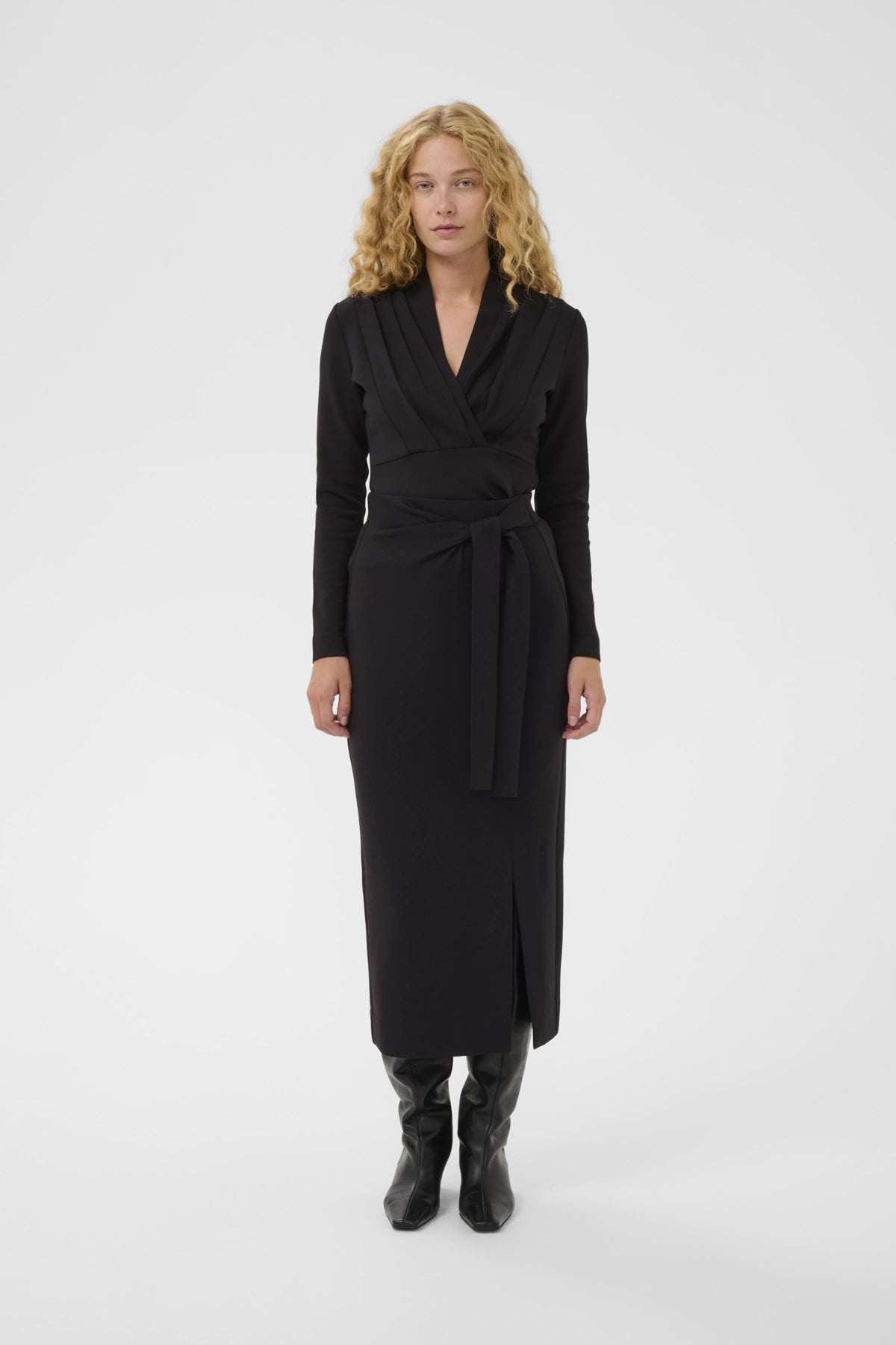 Inwear naisten hame TRIIW VINCENTIW KNOT SKIRT, musta