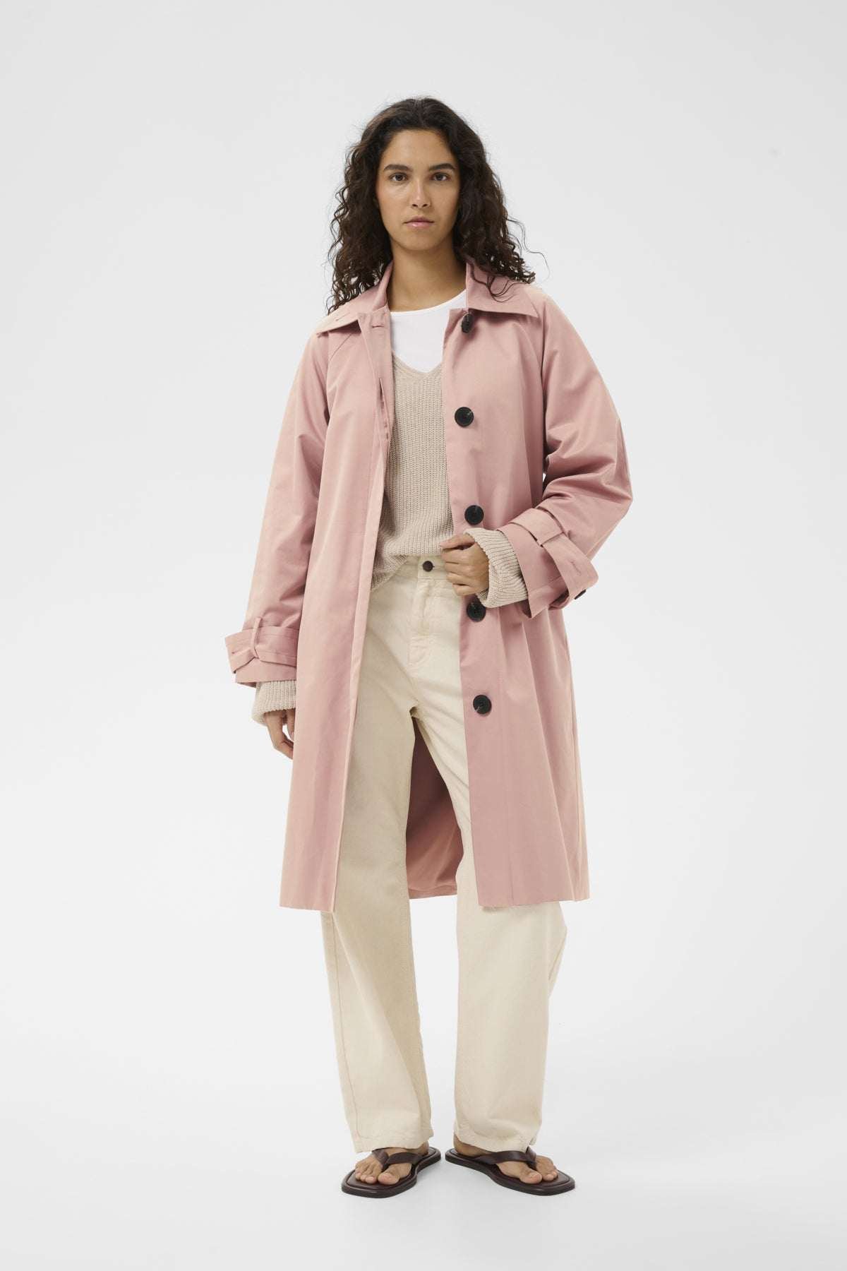 Inwear naisten trenssi HinonaIW Trench, Ash Rose