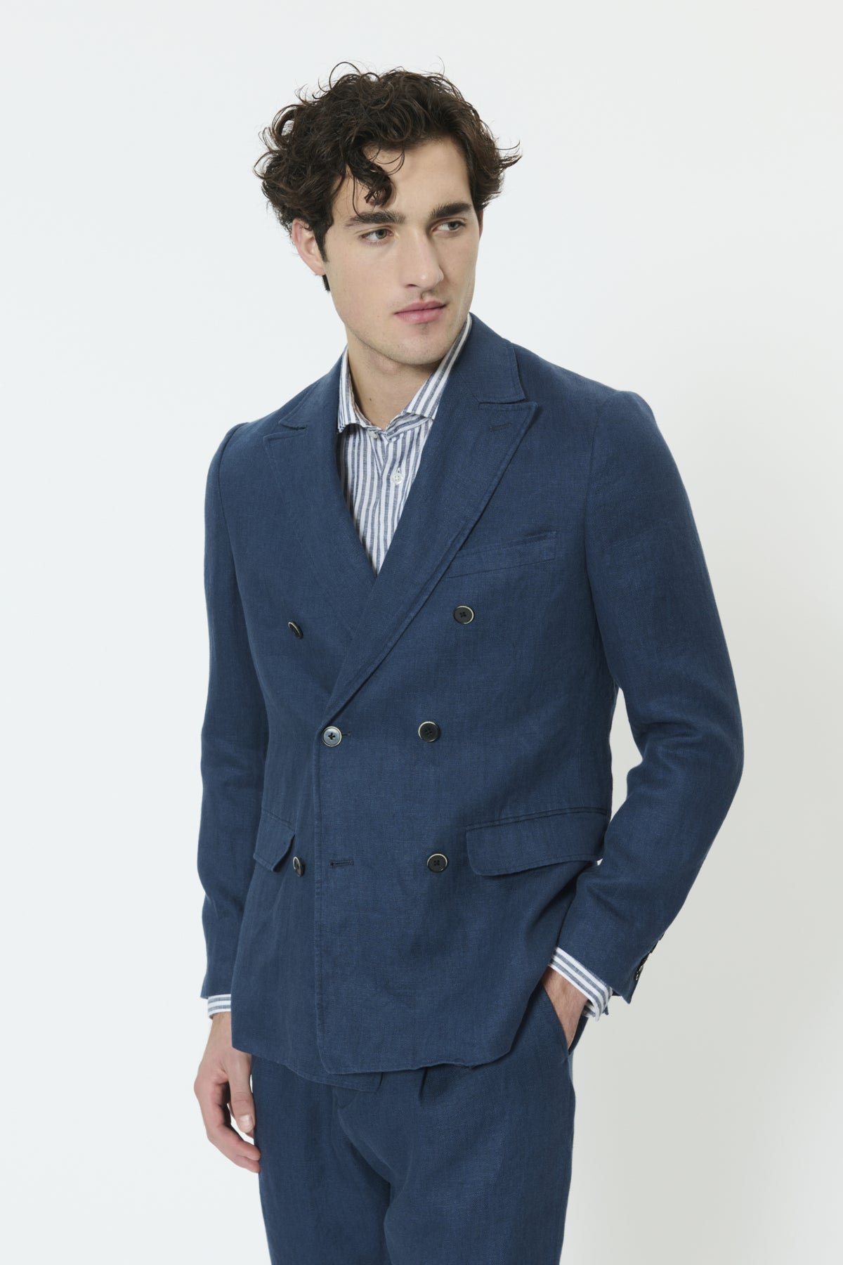 Matinique miesten bleiseri MAGaret Double, Dark Navy