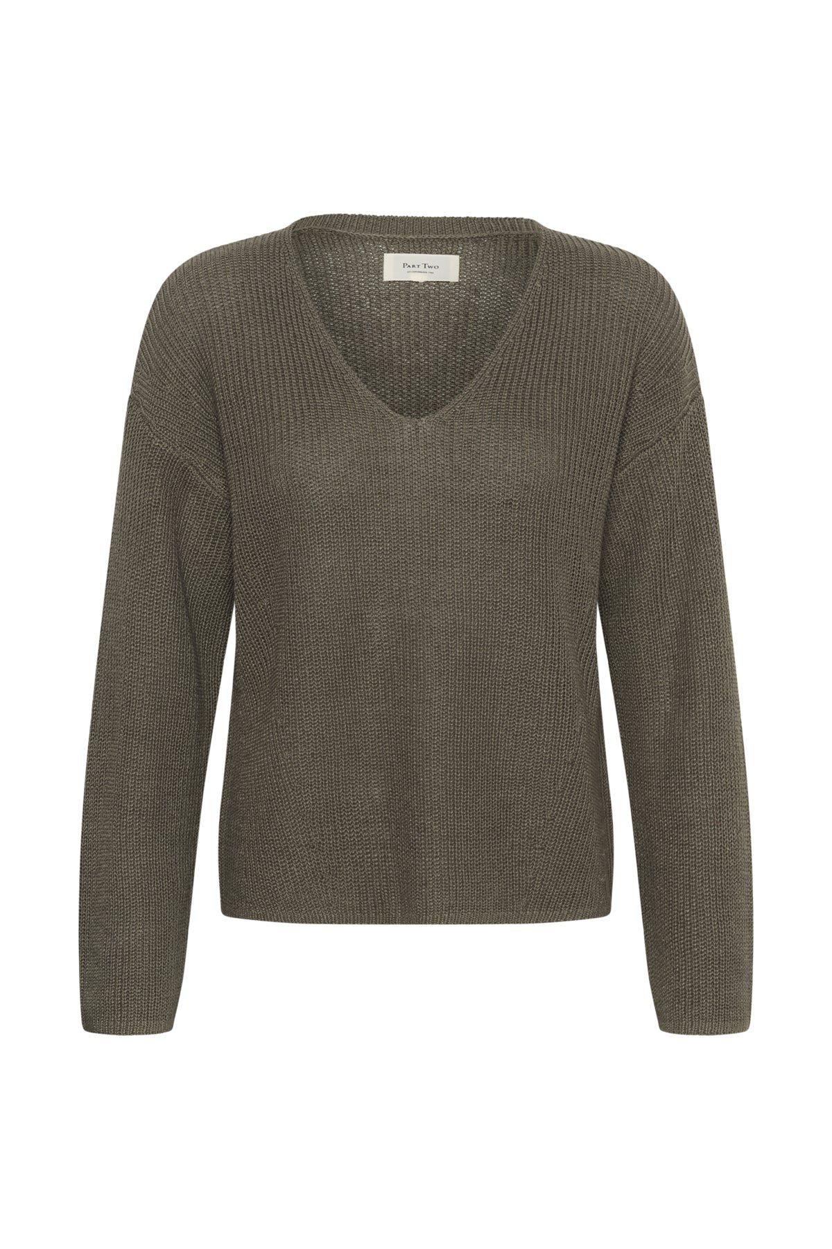 Part Two naisten neulepaita EtronasPW PU, Smokey Olive