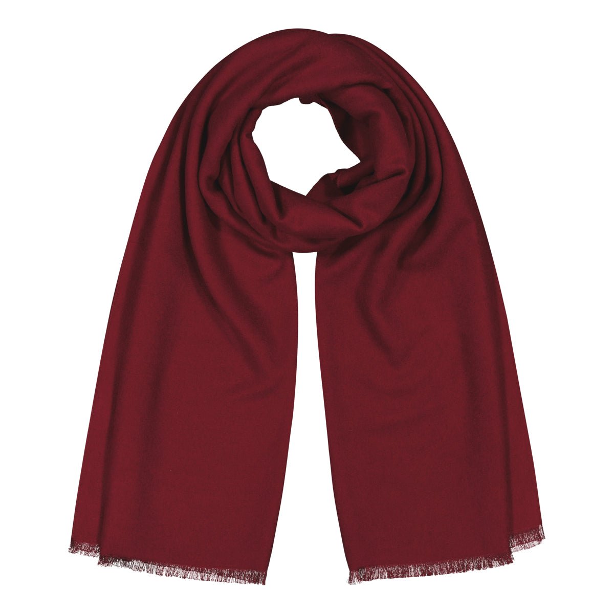 Klement Bess Huivi, viininpunainen