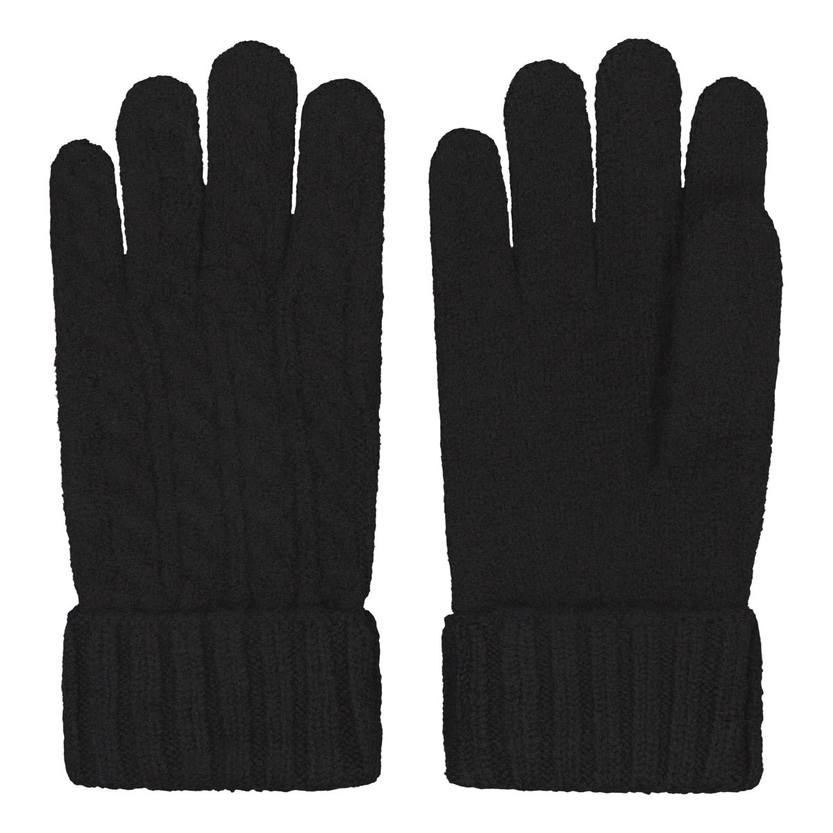 Klement naisten käsineet Bali villakäsine, musta