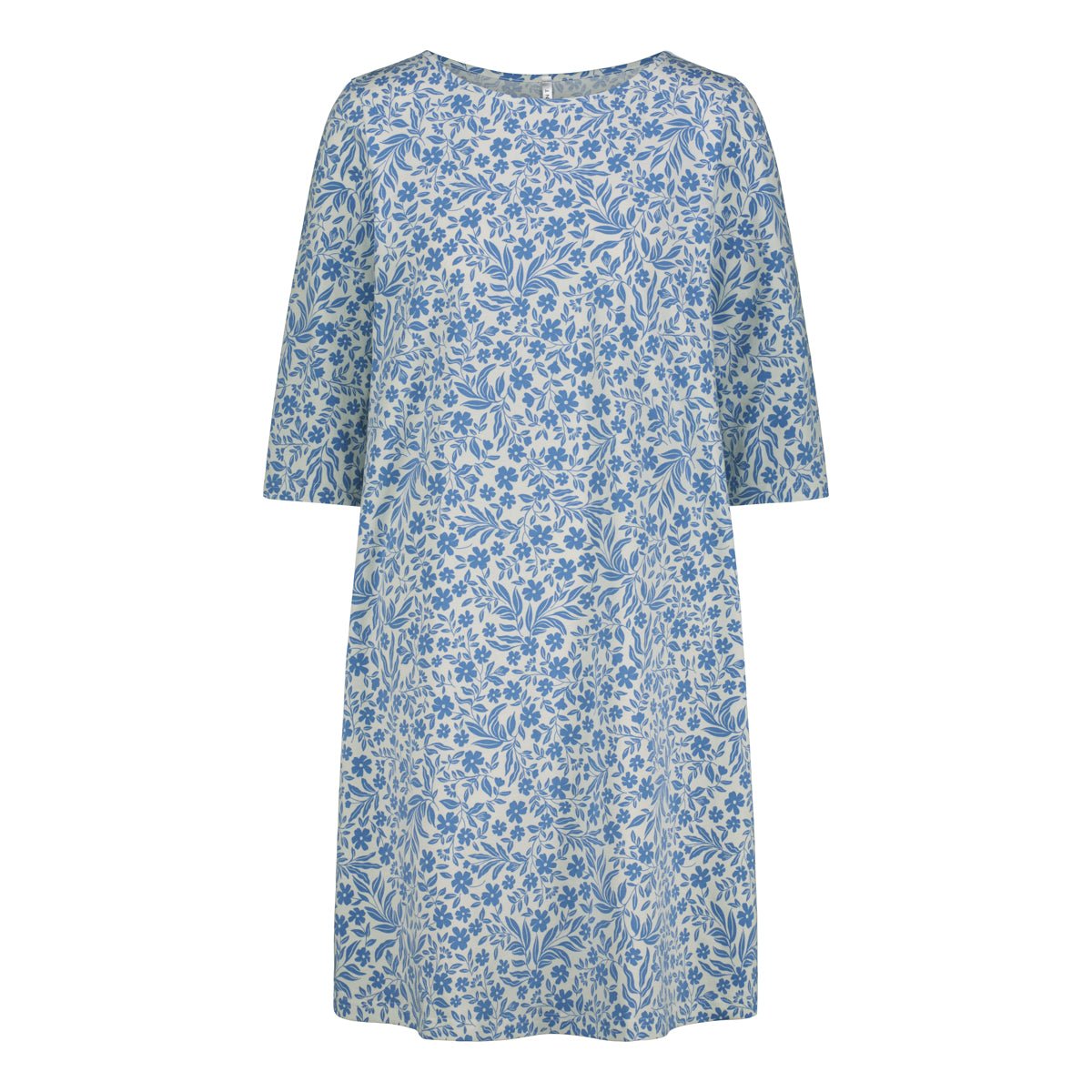 Klement naisten yöpaita Nizza yöpaita, sininen kuosi