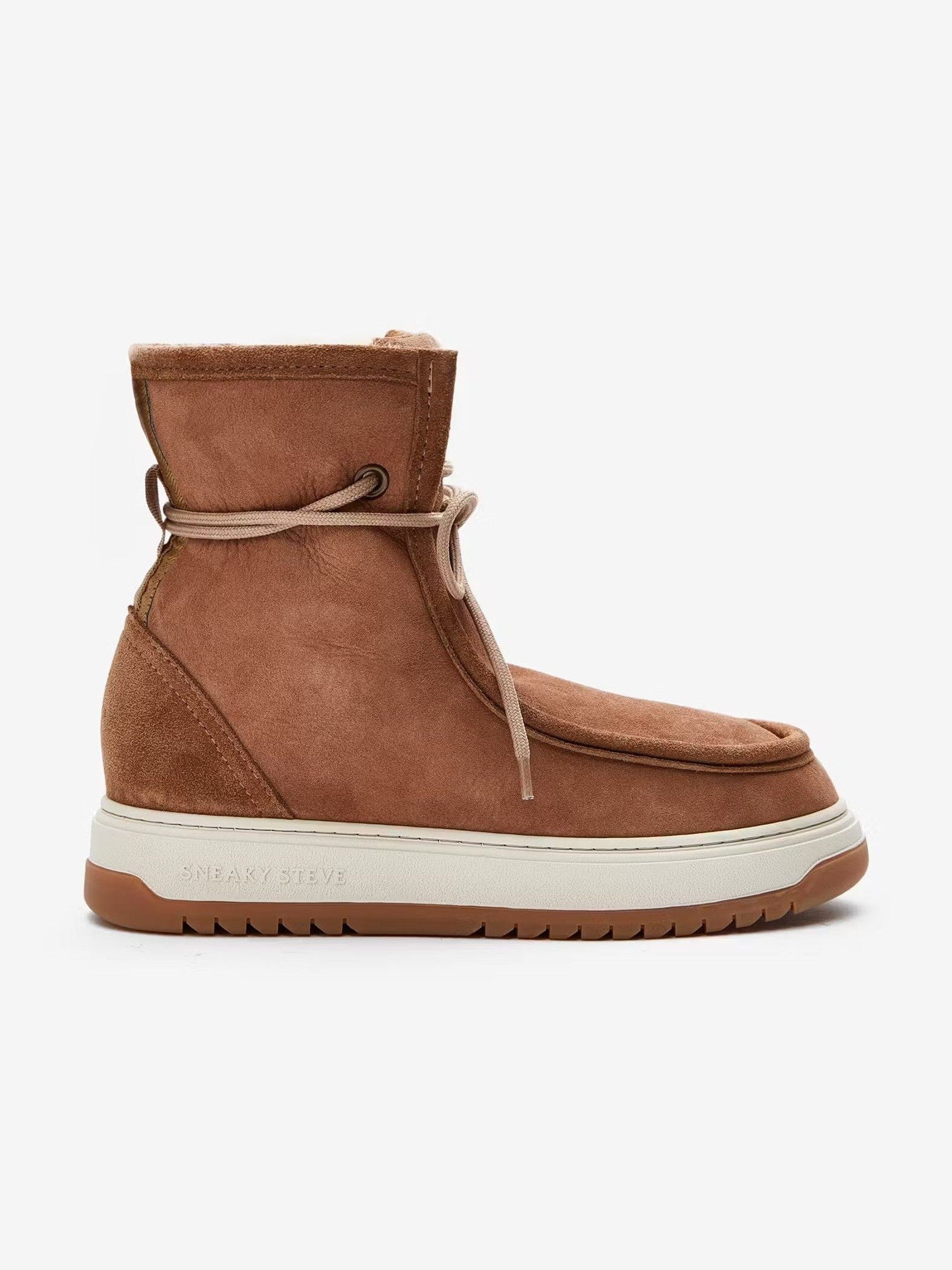 Sneaky Steve naisten saappaat KAY U CHESTNUT, vaalea beige