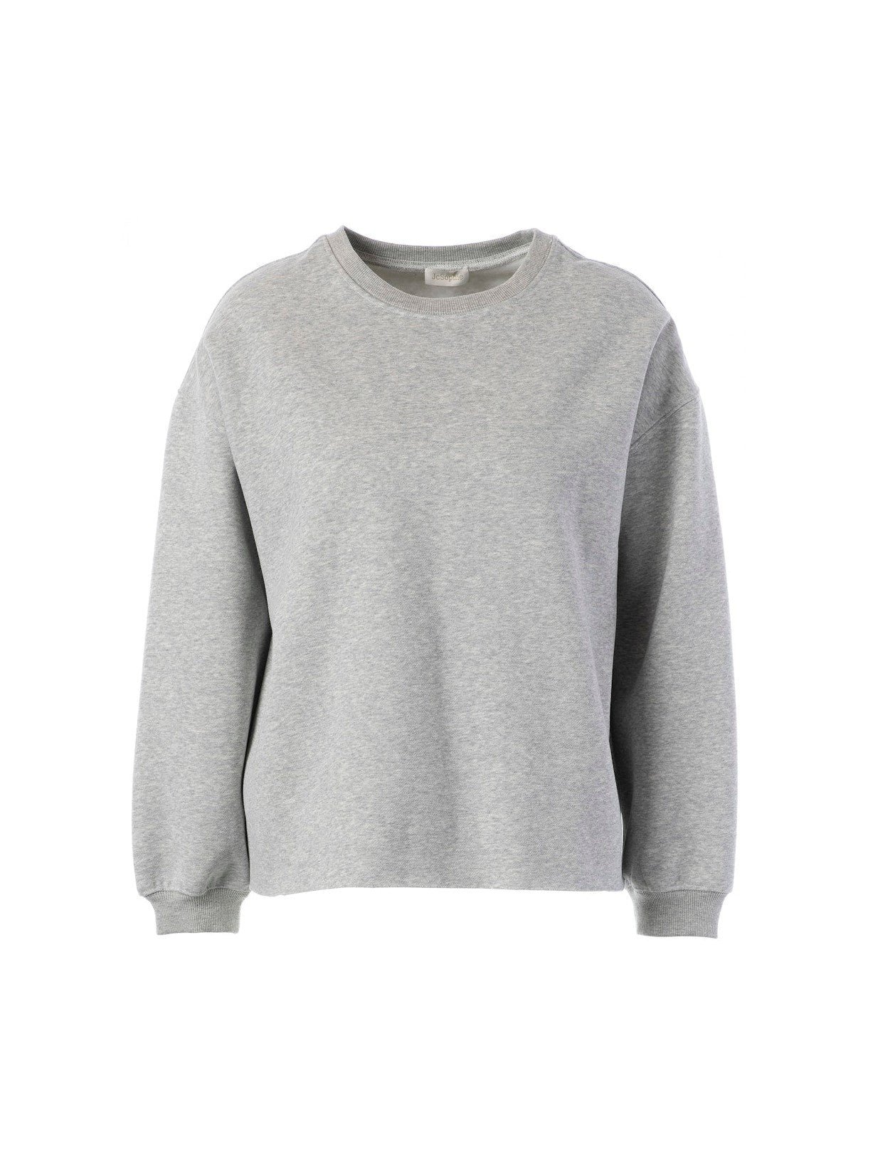 JcSophie naisten collegepusero Kaffir sweater, vaaleanharmaa