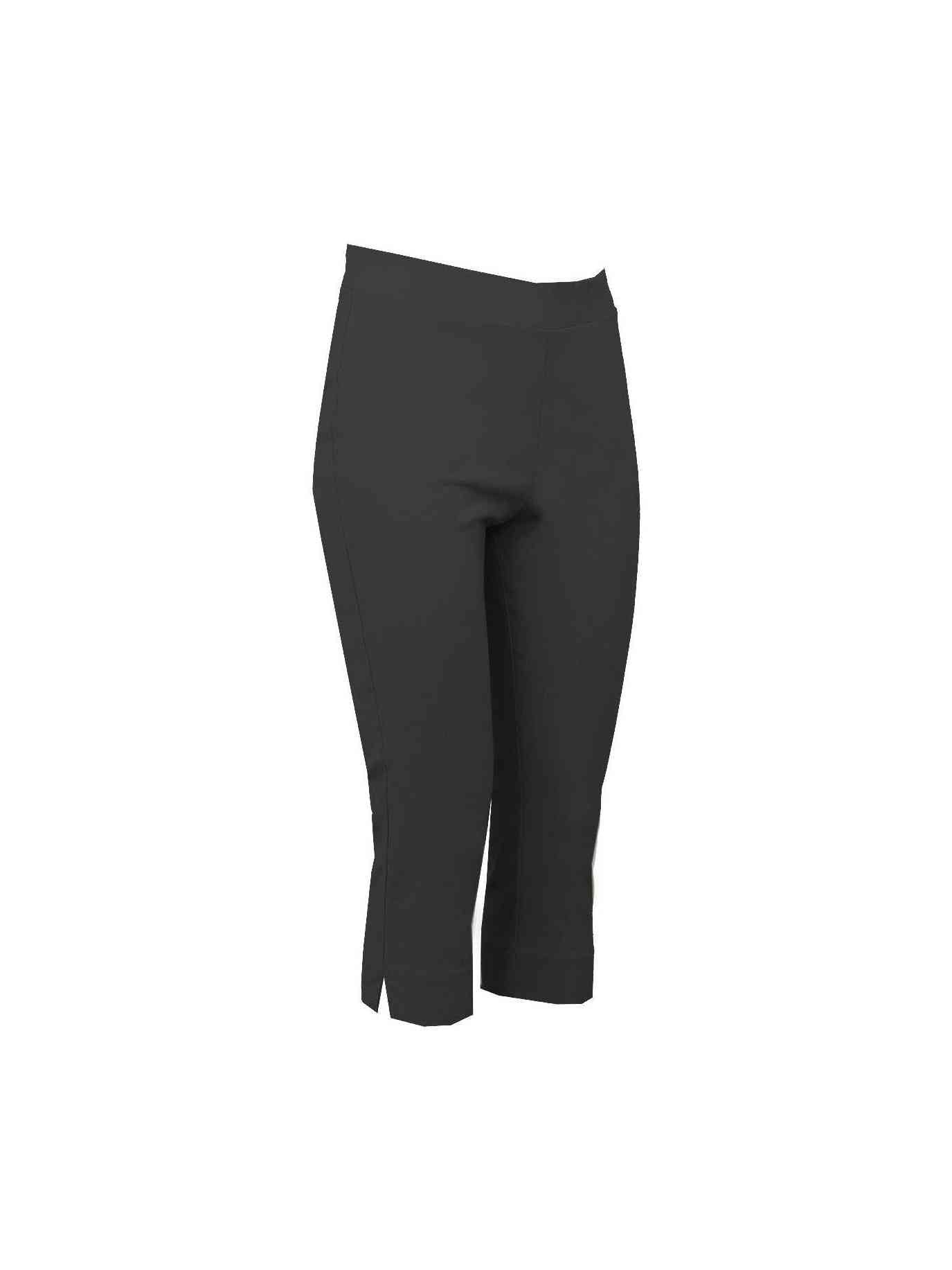 S.T.I naisten caprit, ELLENA SHORT CAPRI 50CM Musta