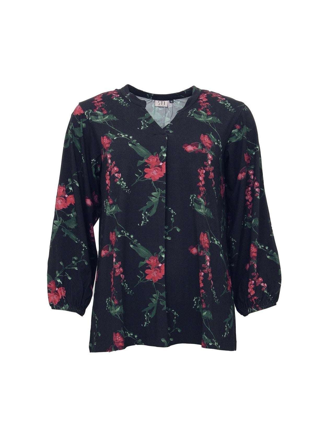 S.T.I Sida Tricot pusero, musta kuosi