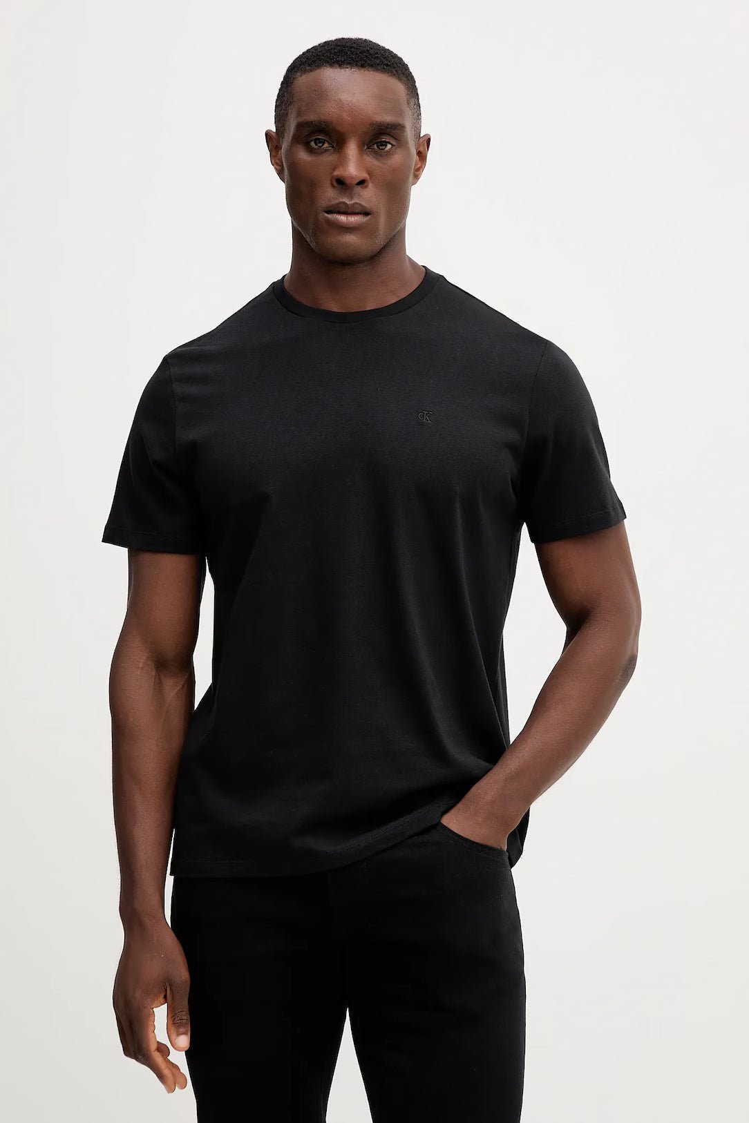 Calvin Klein Jeans miesten t-paita T SS CLASSIC MONOGRAM TEE , musta