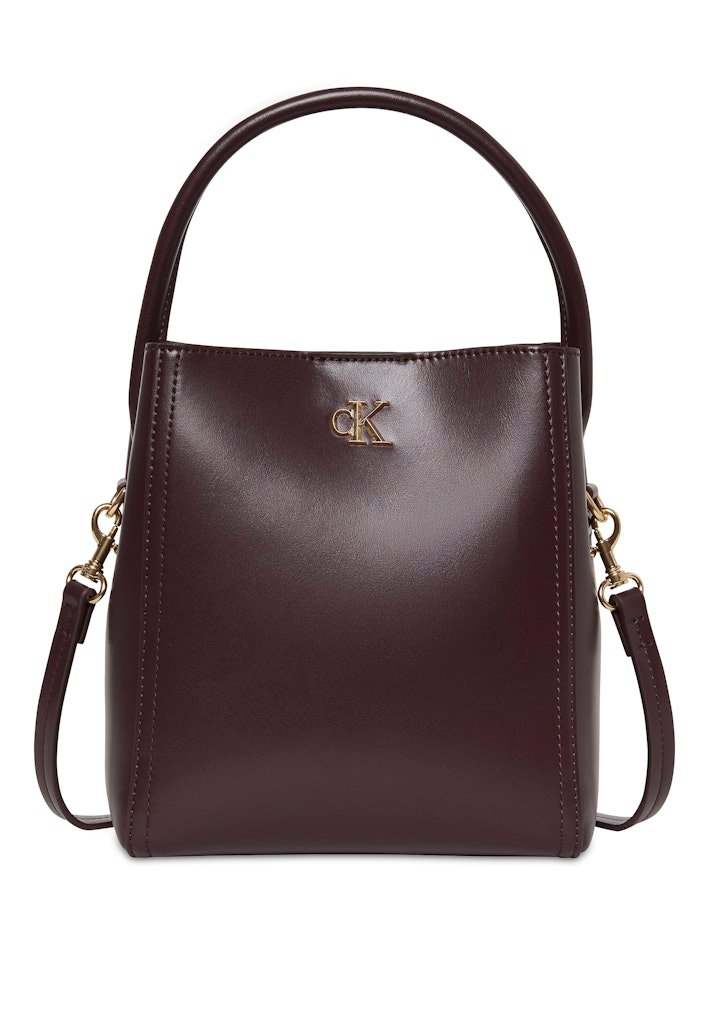 Calvin Klein Accessories laukku CK BUCKET WITH STRAP, viininpunainen