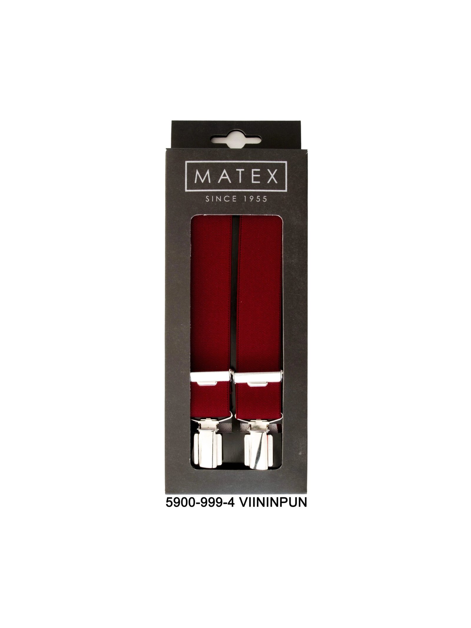 Matex miesten Henkselit Viininpunainen