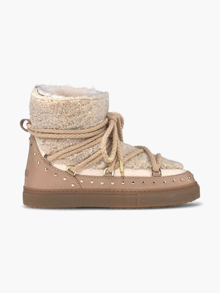 Inuikii naisten kengät Curly Rock, vaalea beige