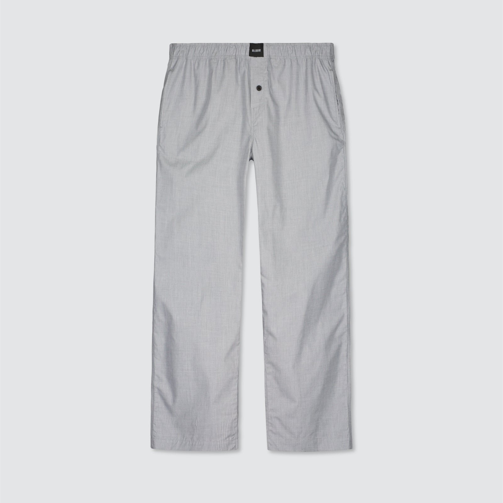 Billebeino miesten Lounge Pants, raidallinen musta