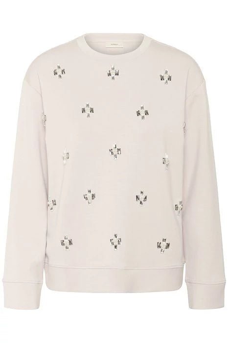 Inwear naisten paita KINCENTIW DECO BLOUSE, Haze