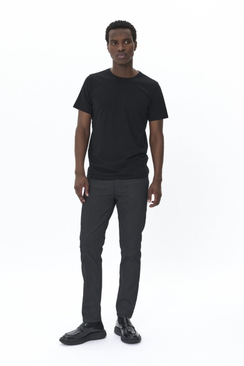 Matinique Miesten Housut Pete Printed, musta