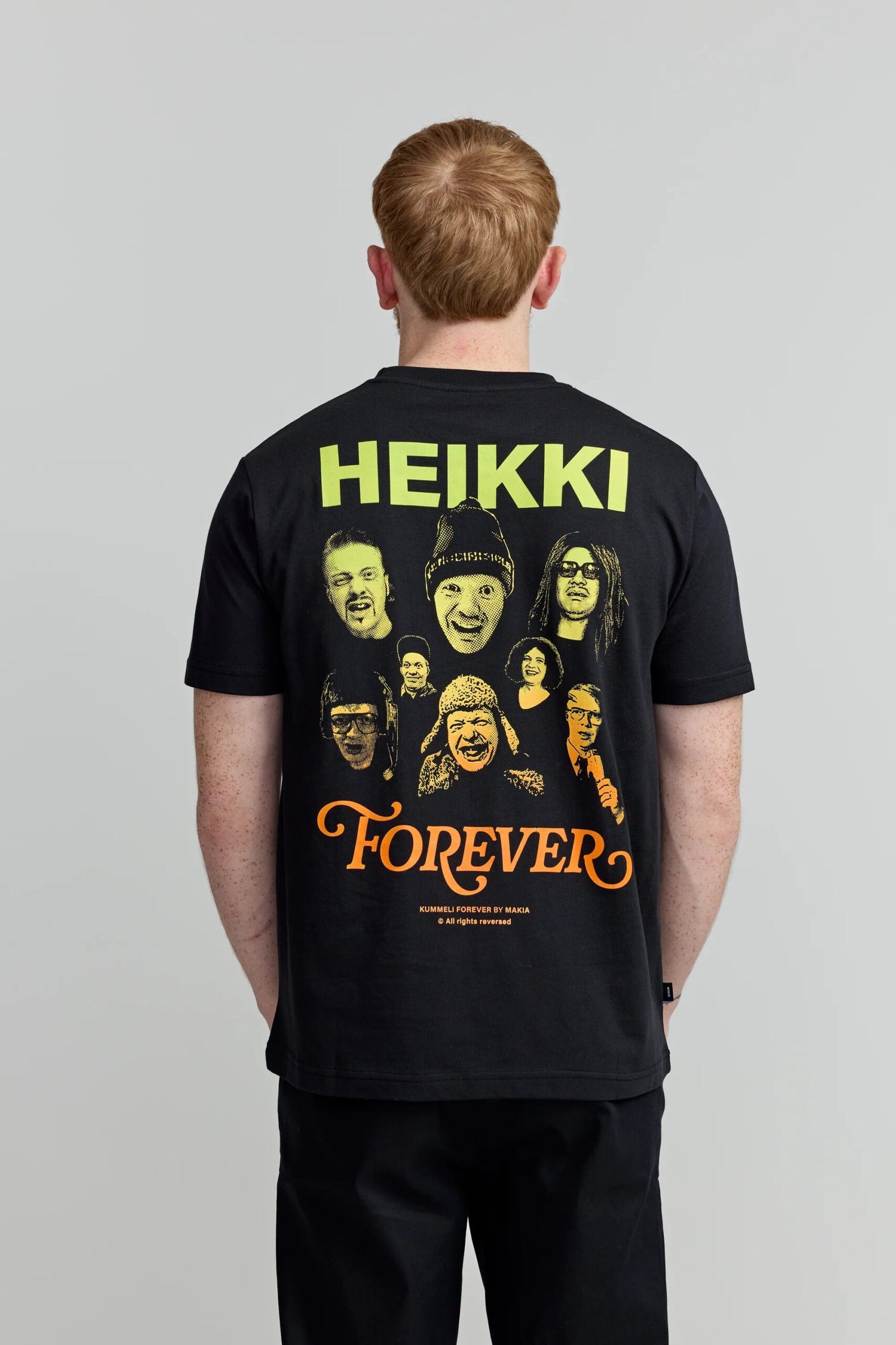 Makia Kummeli Heikki T-shirt, musta