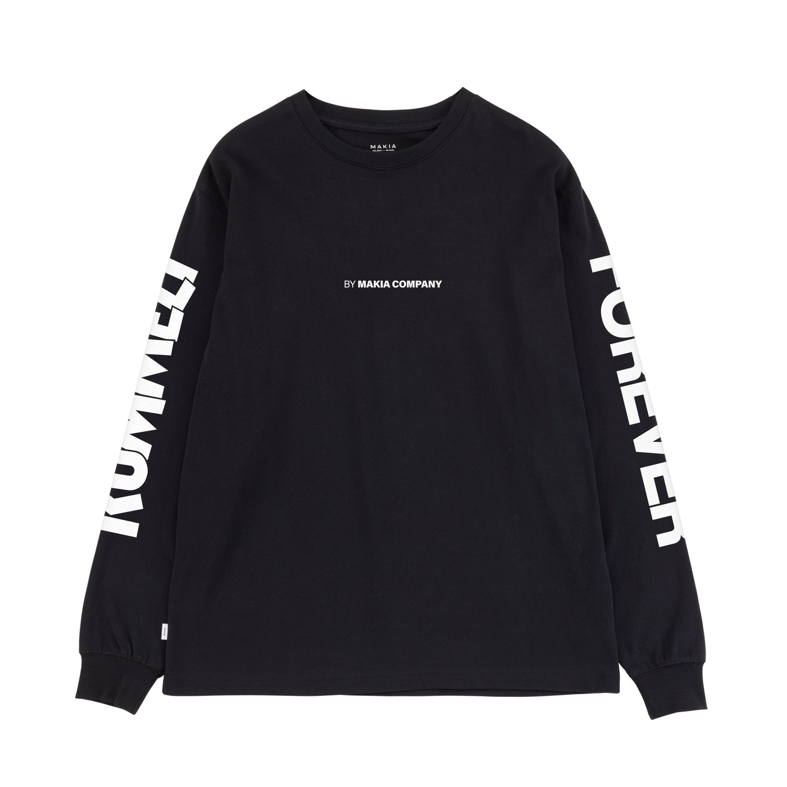 Makia Kummeli Forever Long Sleeve Shirt, musta