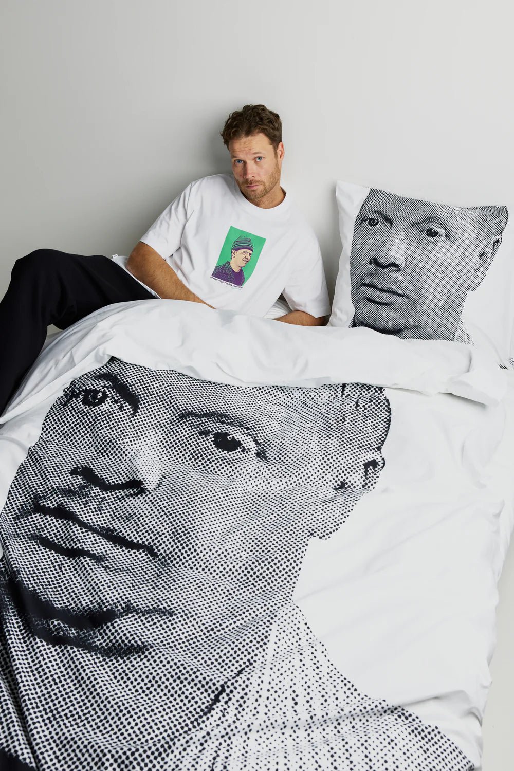 Makia Tonni Duvet Cover Set, valkoinen