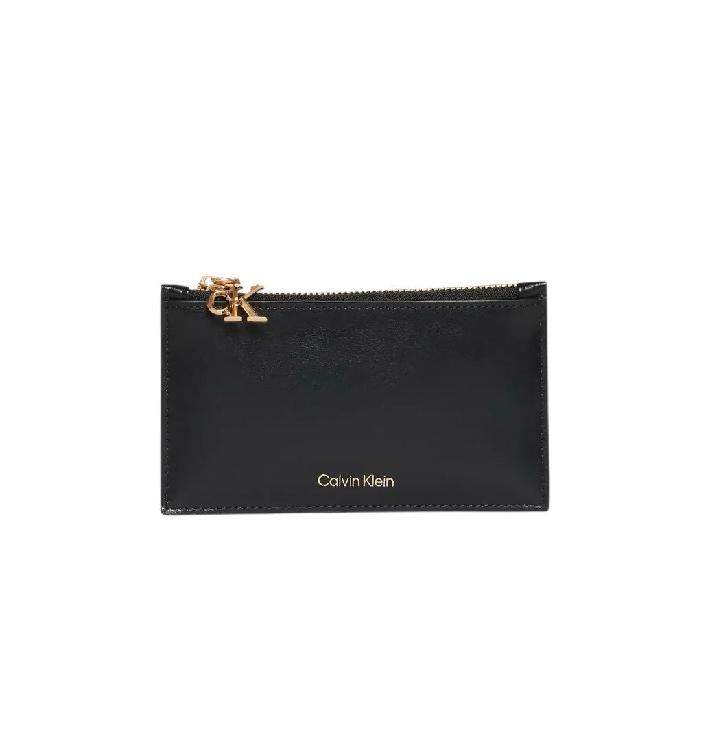 Calvin Klein naisten lompakko CK Zip Cardcase 6CC, musta
