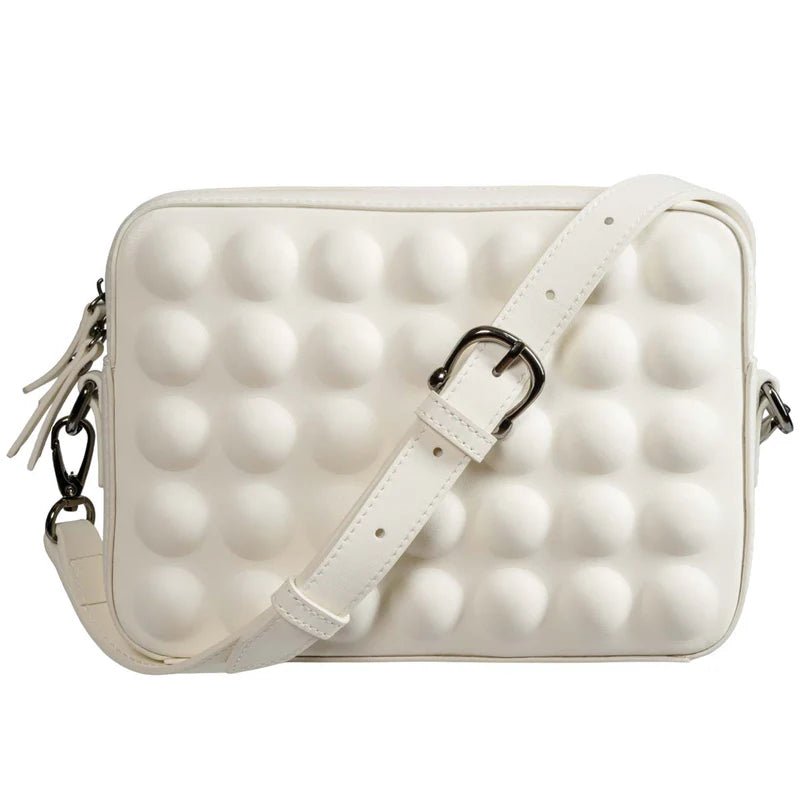 Aarikka laukku Auri, luonnonvalkoinen