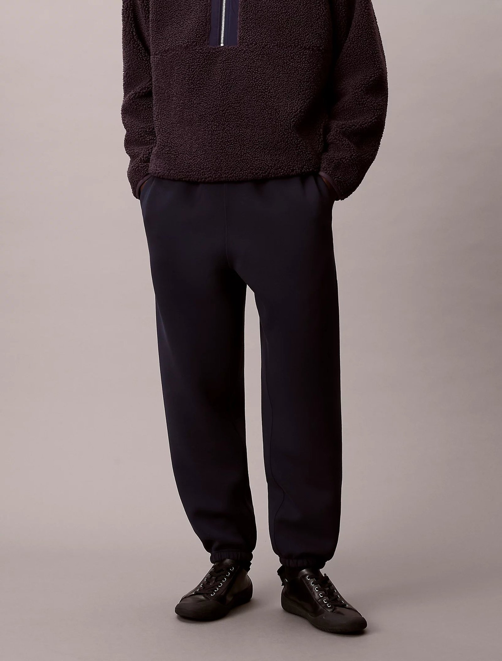 Calvin Klein Jeans miesten collegehousut Cotton Spacer Jogger, tummansininen